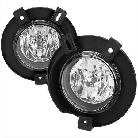 Spec-D Tuning Ford Explorer Fog Lights With Clear Lens 02-05 LF-EPOR02COEM-HZ